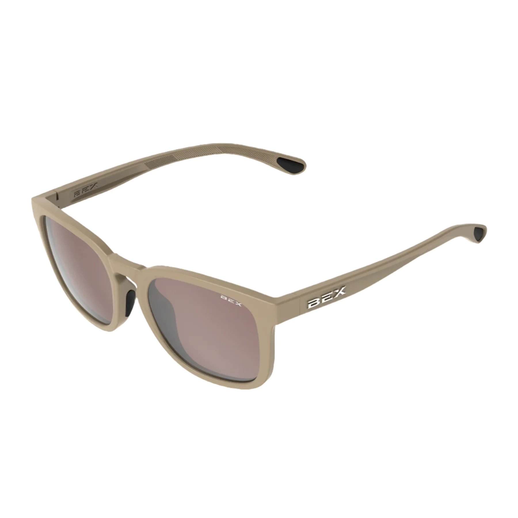 Bex "Zion" Burlywood Brown and Silver Sunglasses S149BWBRSL - Image 3