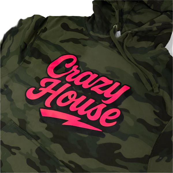 Crazy House Stacked Script Hoodie - Image 2