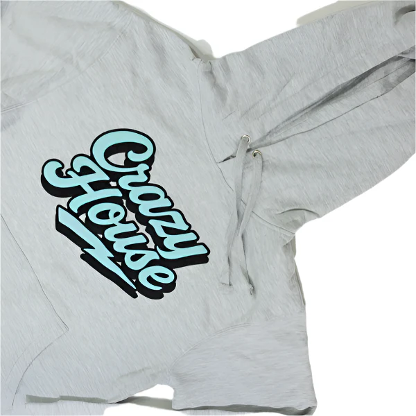 Crazy House Stacked Script Hoodie - Image 2