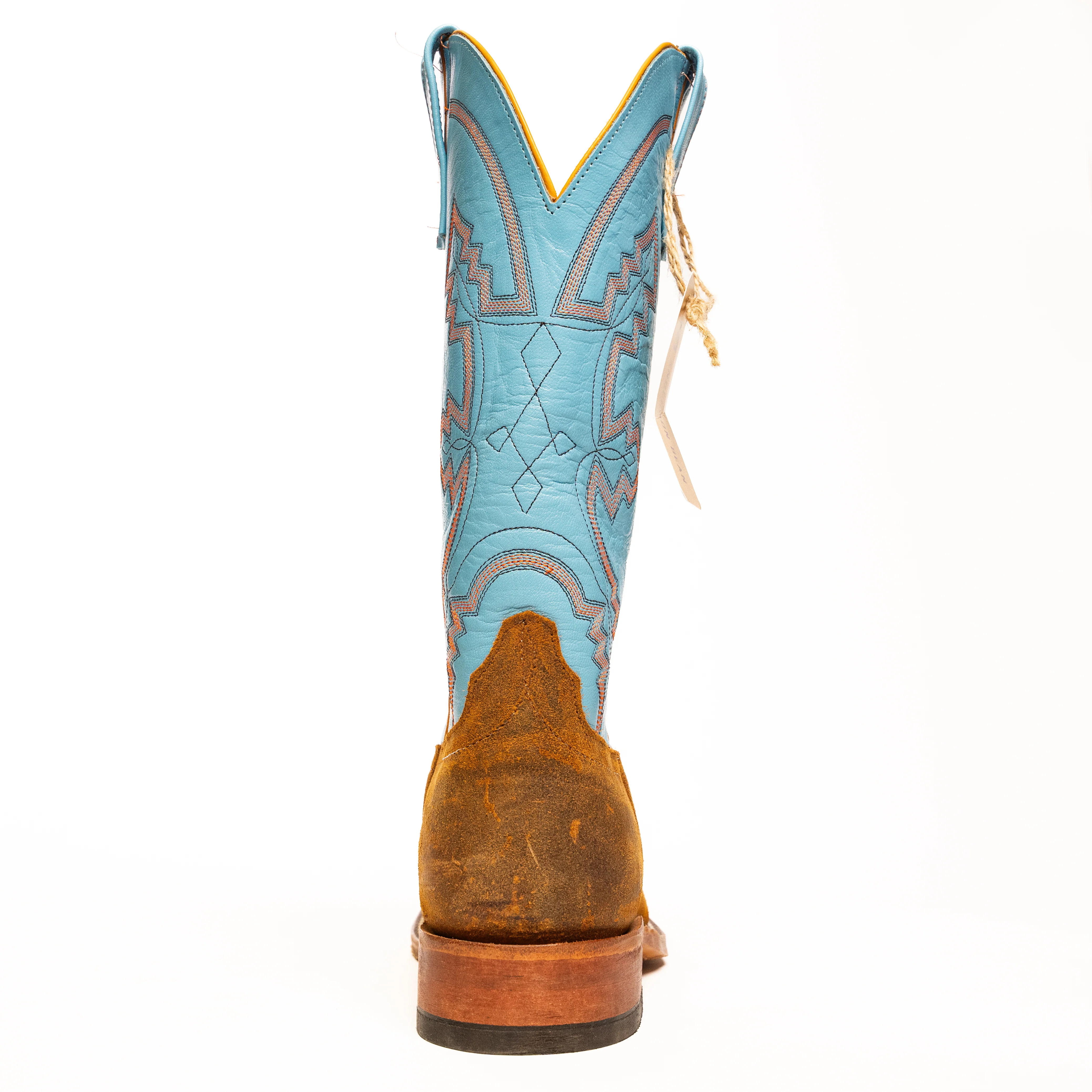 Anderson Bean Wheatbuck Kudu Square Toe Boots - Image 4