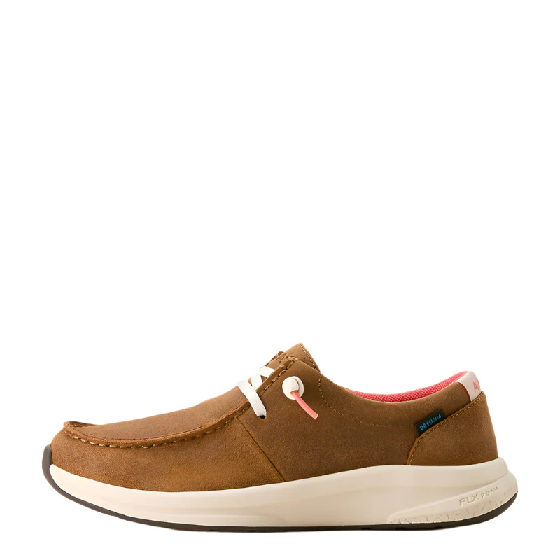 Women's Ariat Weathered Honey Buckeye Waterproof Shoe 10053830 - Image 5
