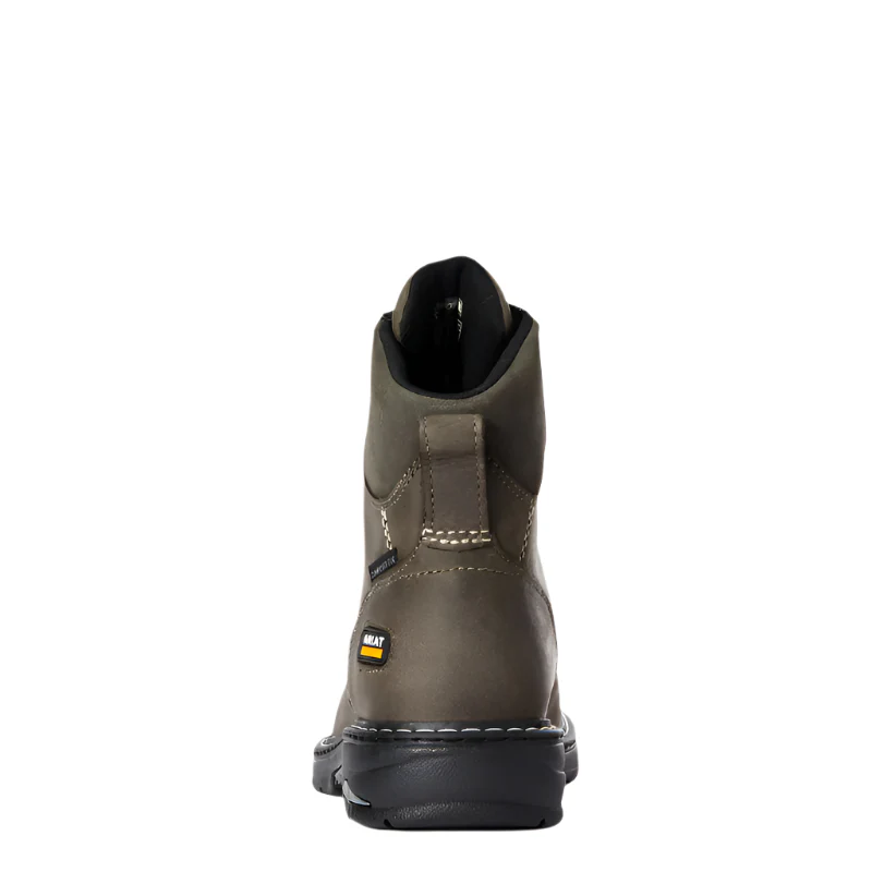 Women's Ariat Casey Gray Round Composite Toe Work Boots 10033921 - Image 3