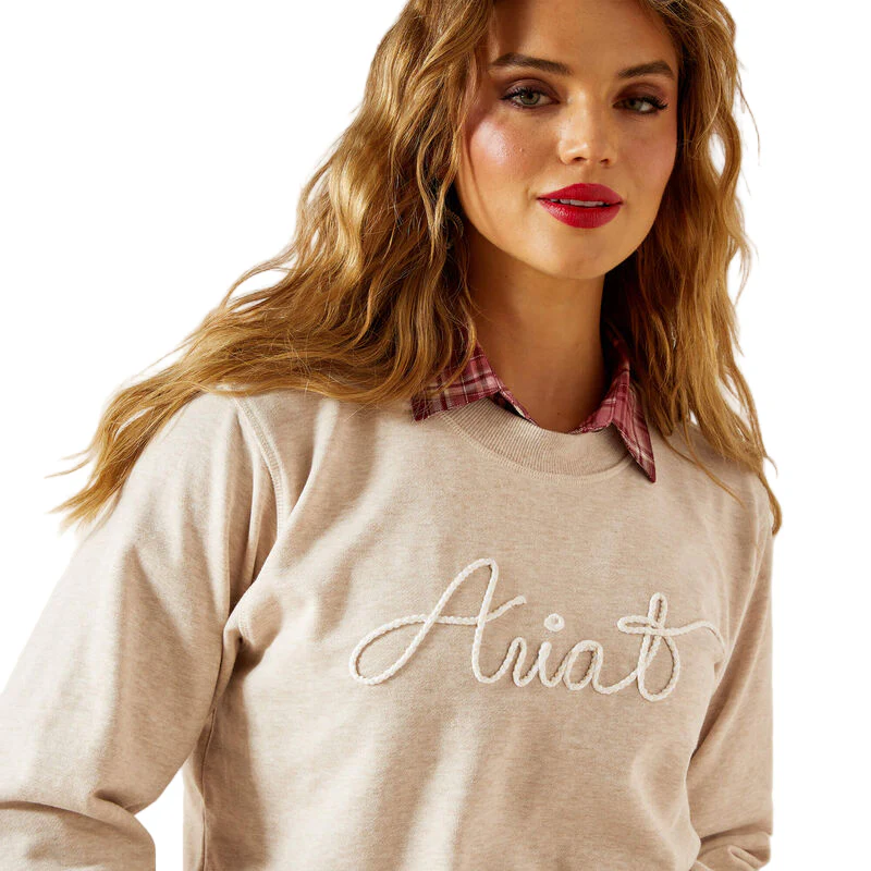 Women's Ariat Essential Crew Sweatshirt 10062736 - Image 7