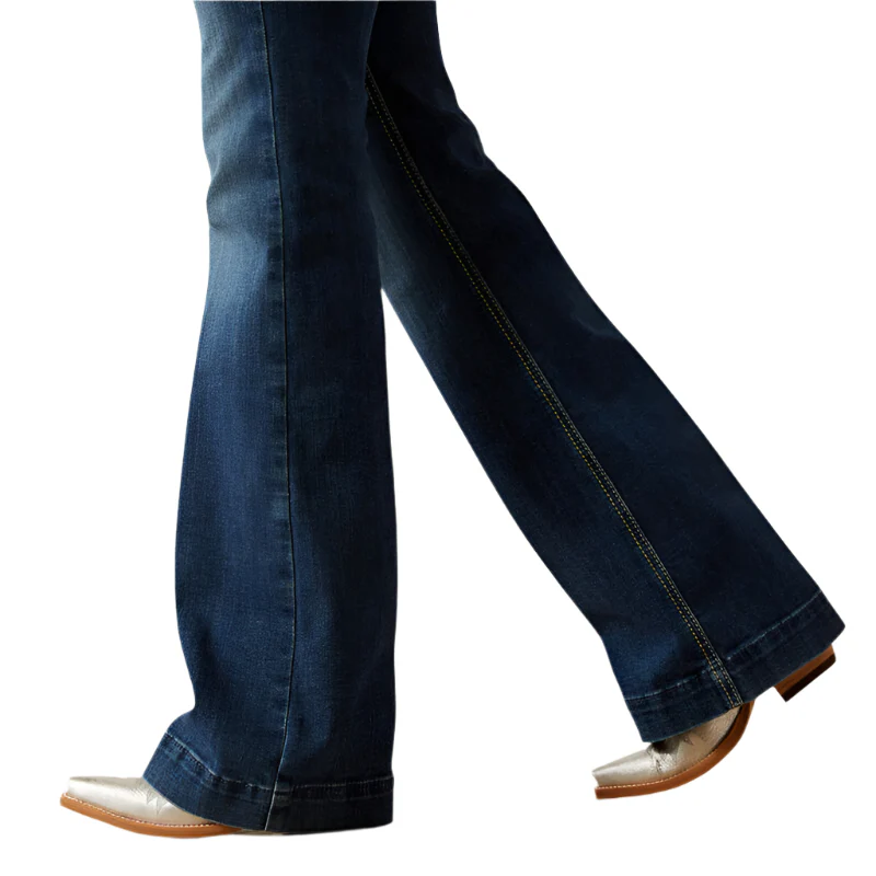Women's Ariat High Rise Paula Slim Trouser Jeans 10058912 - Image 4
