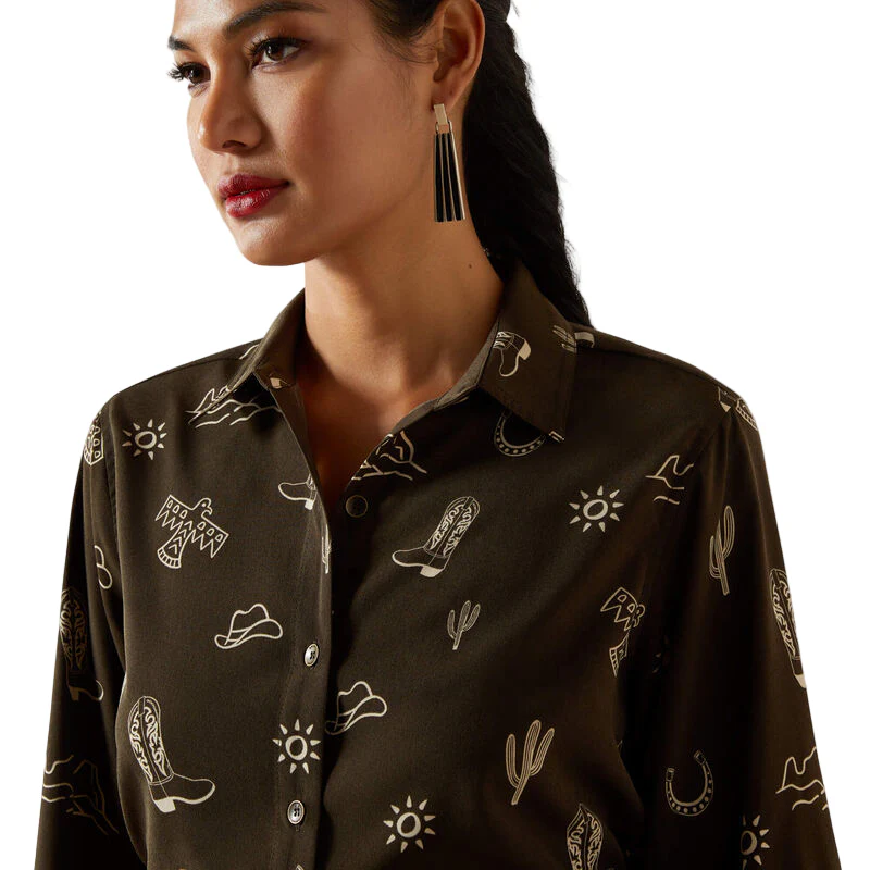 Women's Ariat Homestyle Shirt 10062904 - Image 4