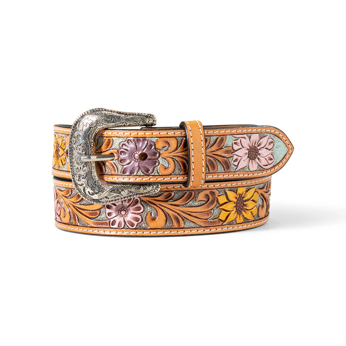 Women's Ariat Multi Colored Floral Body Belt A1566197