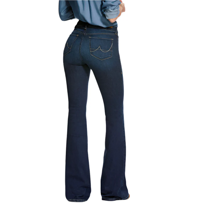 Women's Ariat Ultra Stretch Perfect Rise Katie Flare Jean 10027692 - Image 2