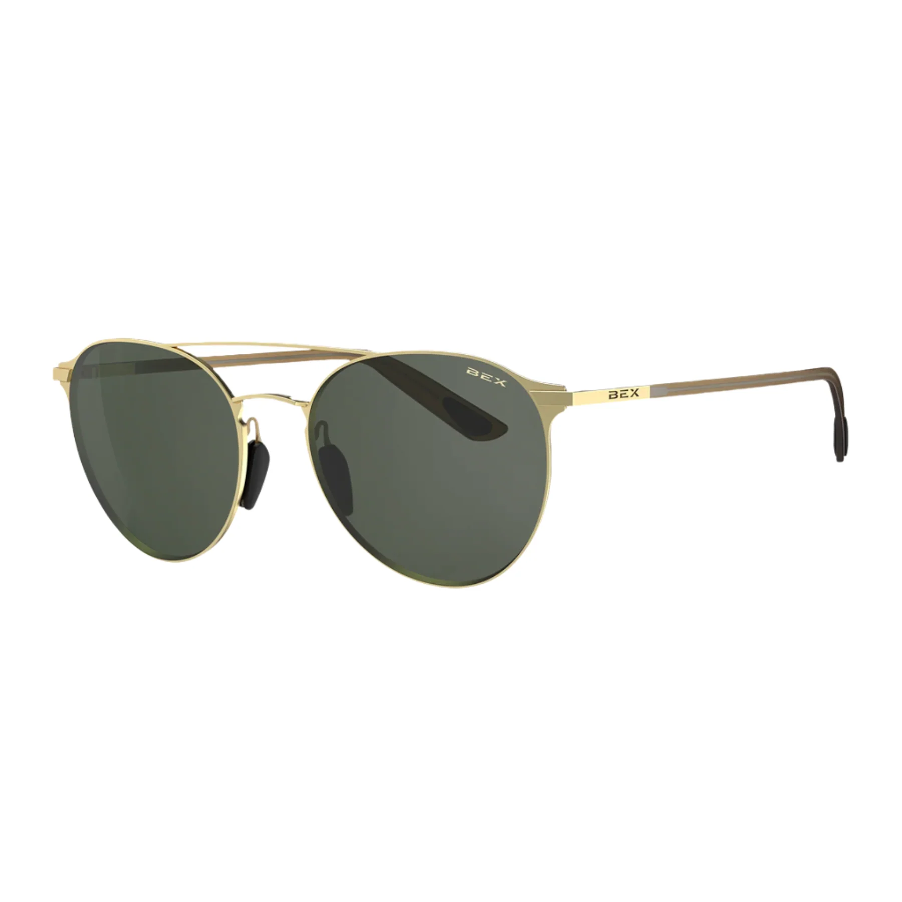 Bex "Demi OTG" Gold and Forest Sunglasses S168GF