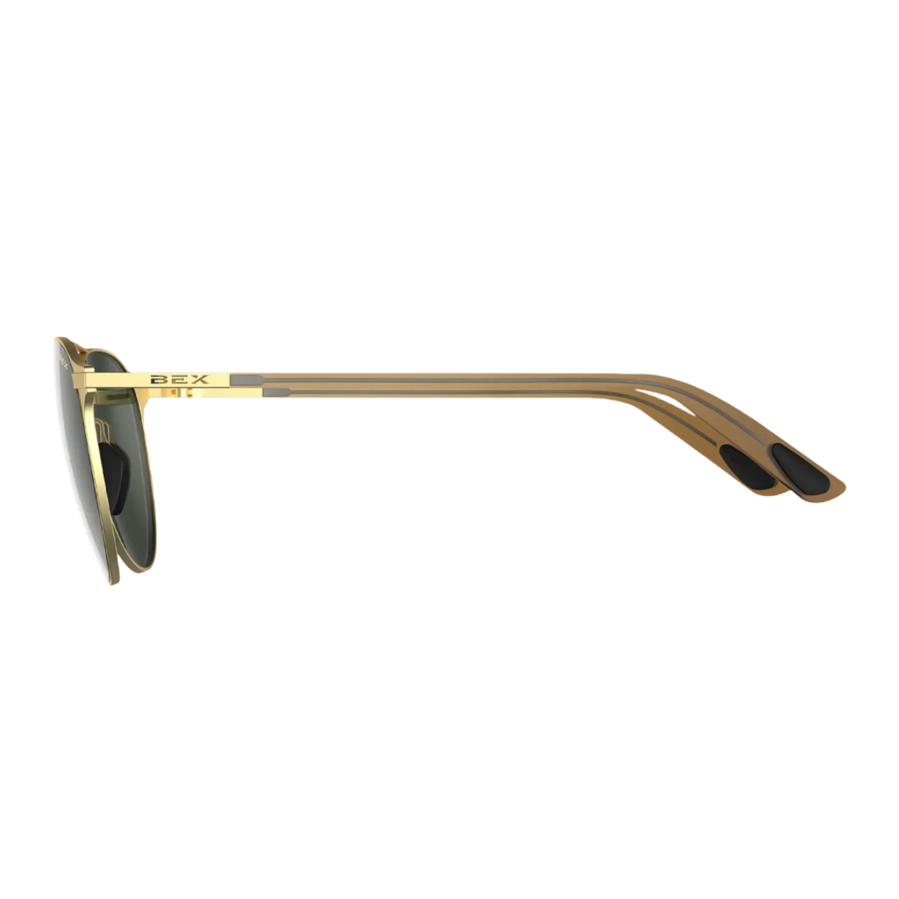 Bex "Demi OTG" Gold and Forest Sunglasses S168GF - Image 4