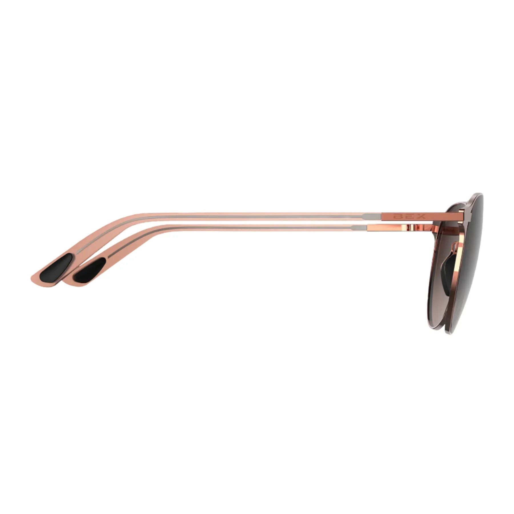 Bex "Demi OTG" Rose Gold and Brown Sunglasses S168RB - Image 4