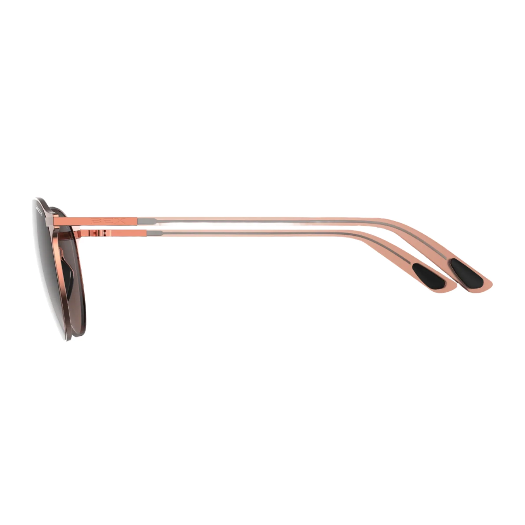 Bex "Demi OTG" Rose Gold and Brown Sunglasses S168RB - Image 5