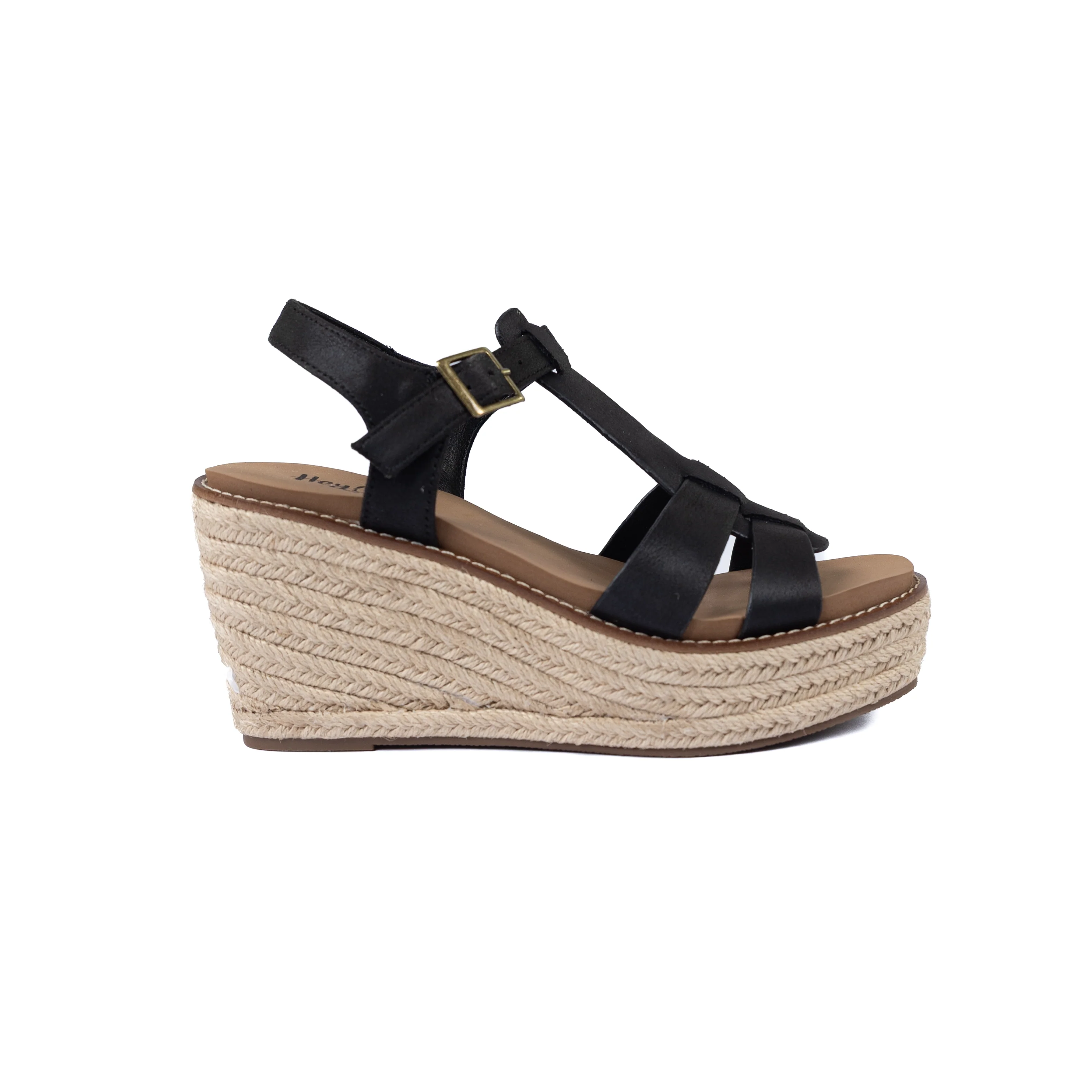 Women's Corkys Black "Something's Fishy" Black Wedge Shoes 41-0647-BLCK - Image 3