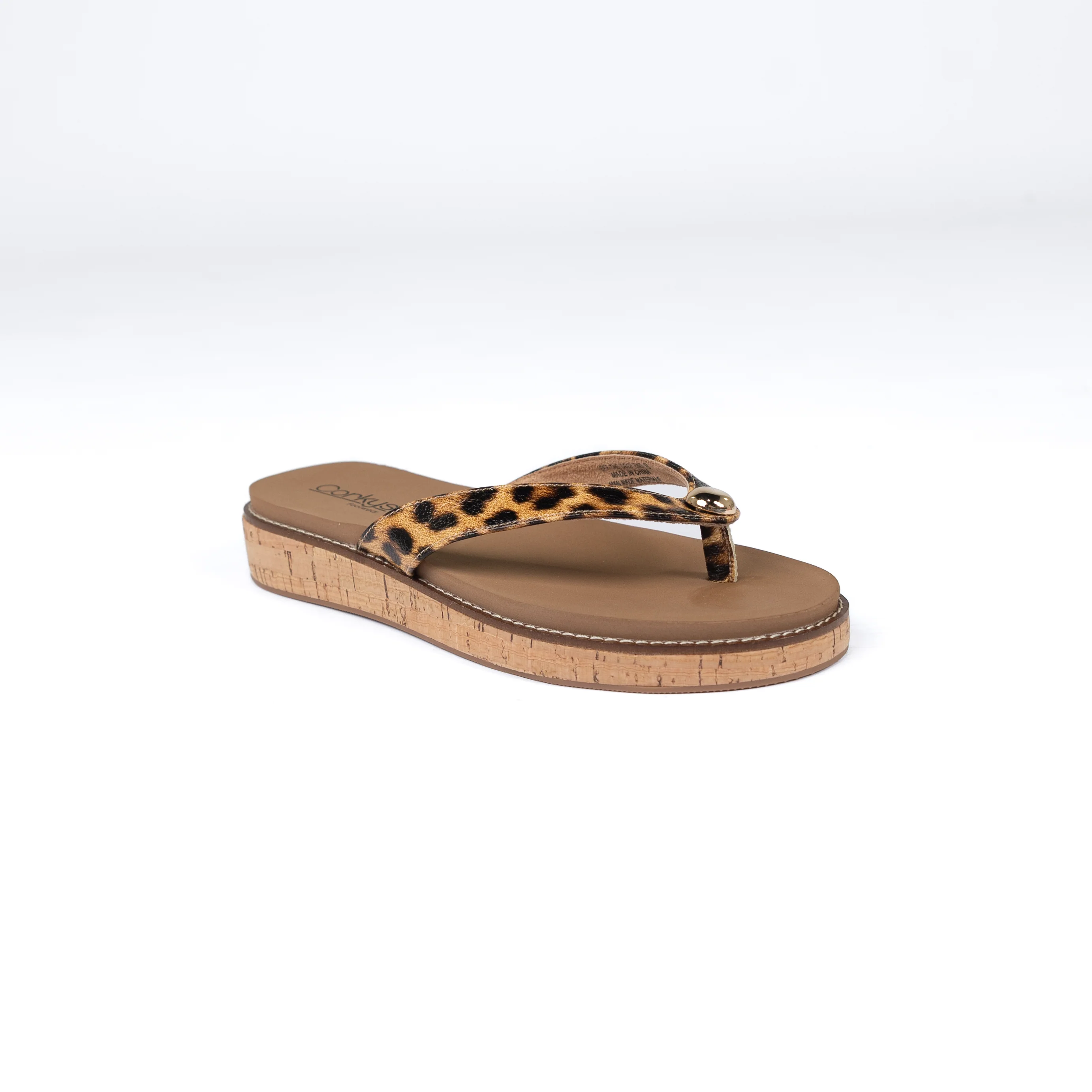 Women's Corkys Leopard Off The Deep End Flip Flops 41-0737-LEOP - Image 2