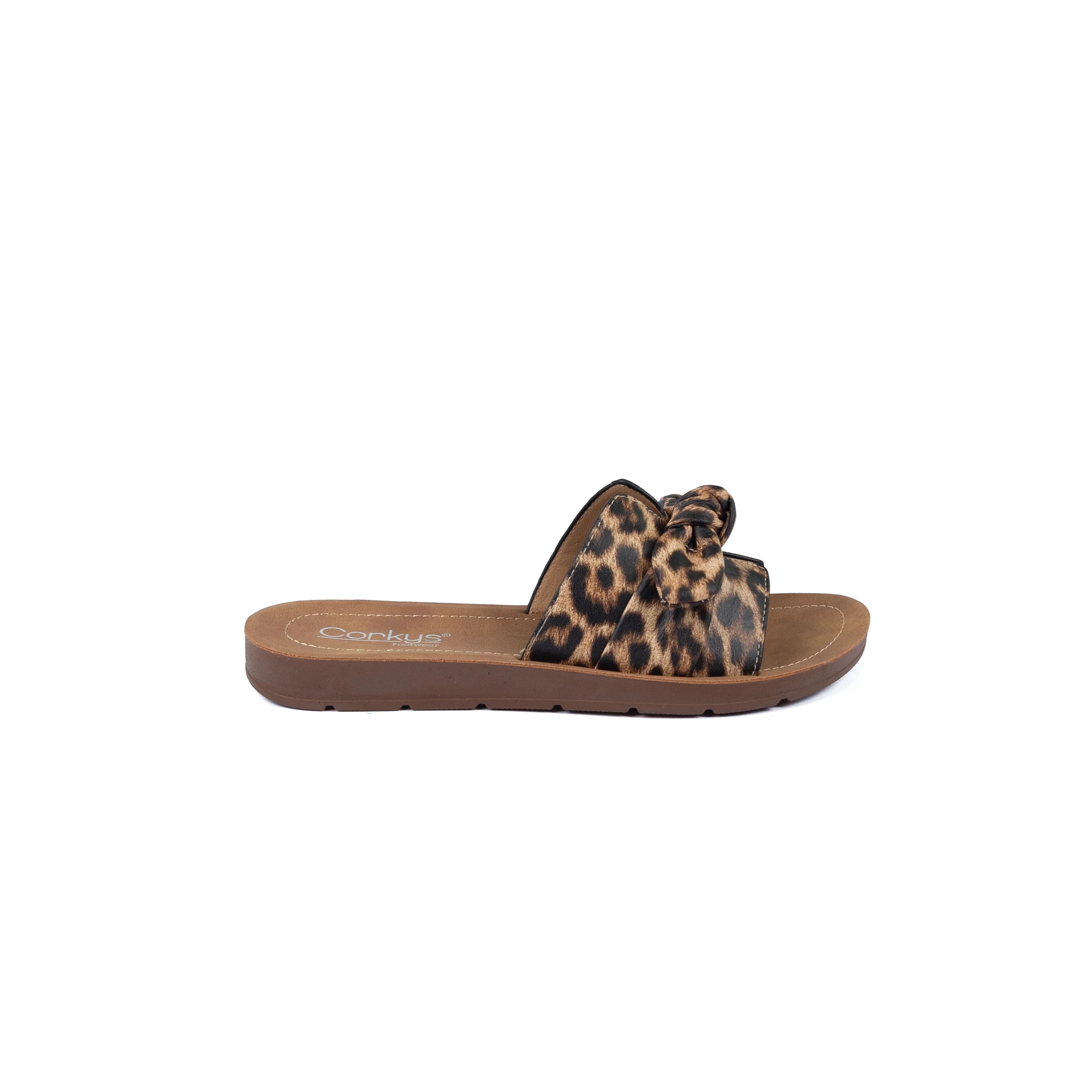 Women's Corkys Leopard Too Cute Open Toe Sandals 41-0819-LEOP - Image 3