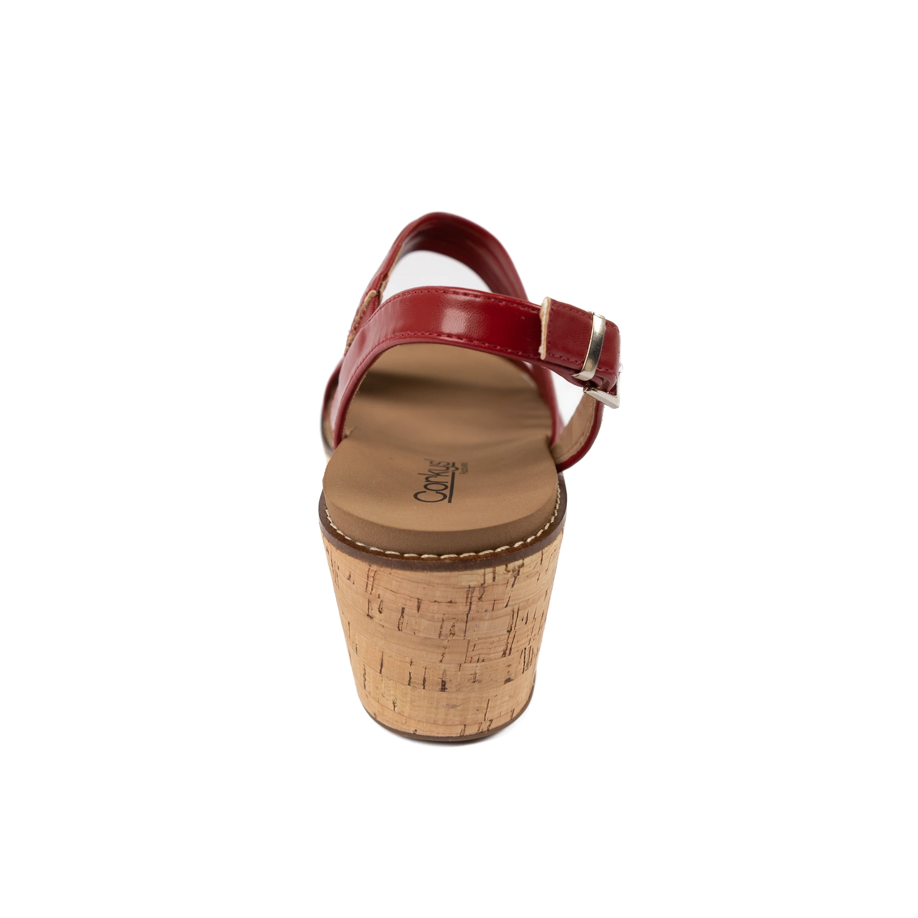 Women's Corkys Red About Last Night Wedge Sandals 41-0653-REDD - Image 4