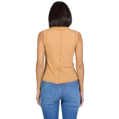 Women's Dear John Biscuit Zo Tank Top DKN2102D8BIU - Image 4