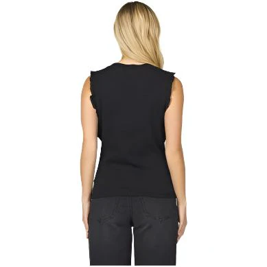 Women's Dear John Black "Bridgette" Tank Top DKN2114H4JBK - Image 3