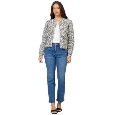 Women's Dear John Black Pansey Kit Sweater DJK8011R1BPA - Image 4