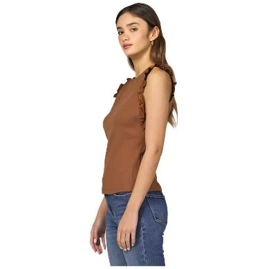 Women's Dear John Cappuccino "Bridgette" Blouse DKN2114H4CIO - Image 2