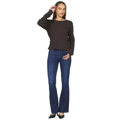 Women's Dear John Chocolate Torte Ania Long Sleeve Top DKN2140W1CTE - Image 4