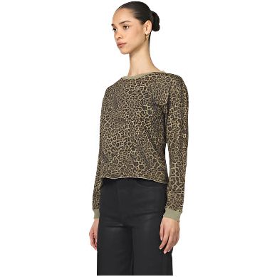 Women's Dear John "Fremont" Cheetah Print Long Sleeve DKN2149D8VTL - Image 2
