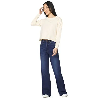 Women's Dear John "Fremont" White Long Sleeve Shirt DKN2149D8WHY - Image 4
