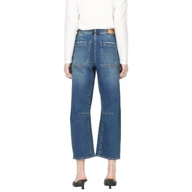 Women's Dear John Lasso Denim Cropped Jeans DPM26A130BEX - Image 3