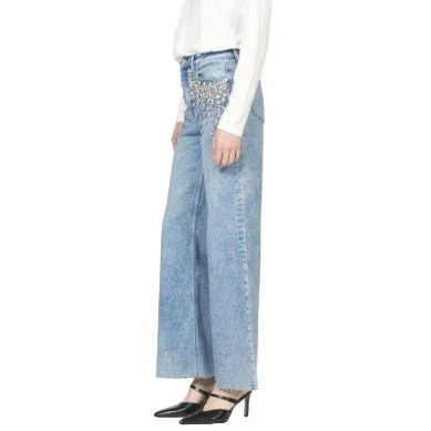 Women's Dear John Light Denim High Rise Fiona Sparkle Jeans DPM55A329SKE - Image 2