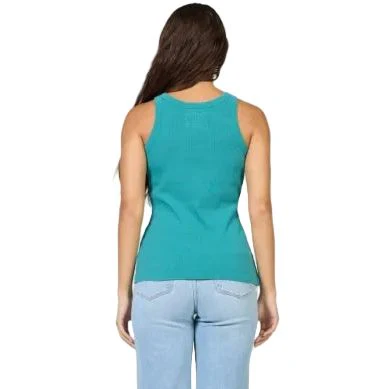 Women's Dear John Tamia Pigment Mediterranea Tank Top DKN2054H4PGM - Image 4