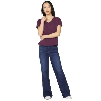 Women's Dear John "Vanya" Fig T-shirt DKN2085D9FIG - Image 4