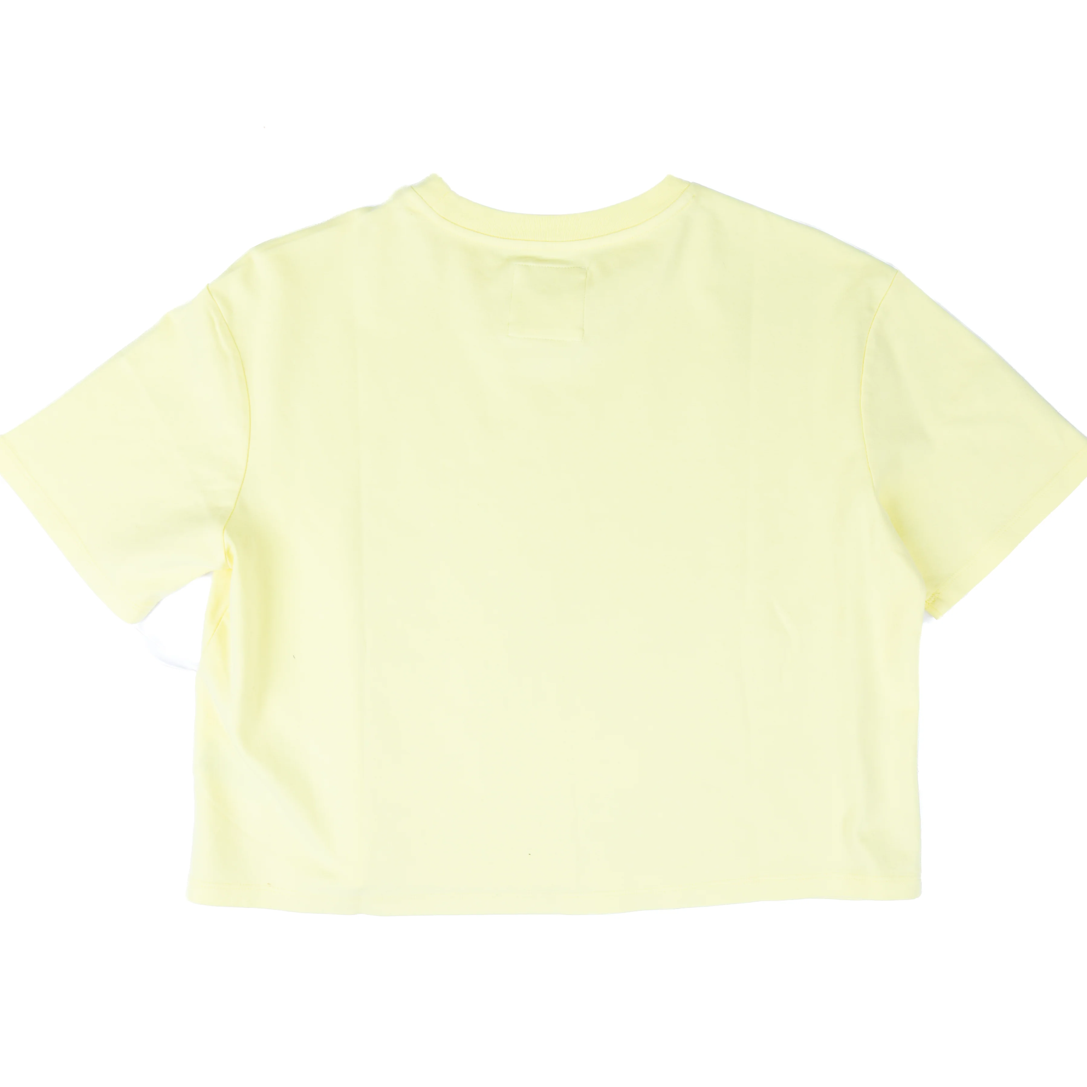 Women's Dear John Wax Yellow Short Sleeve Crew Neck Shirt DKN2123WXY - Image 2