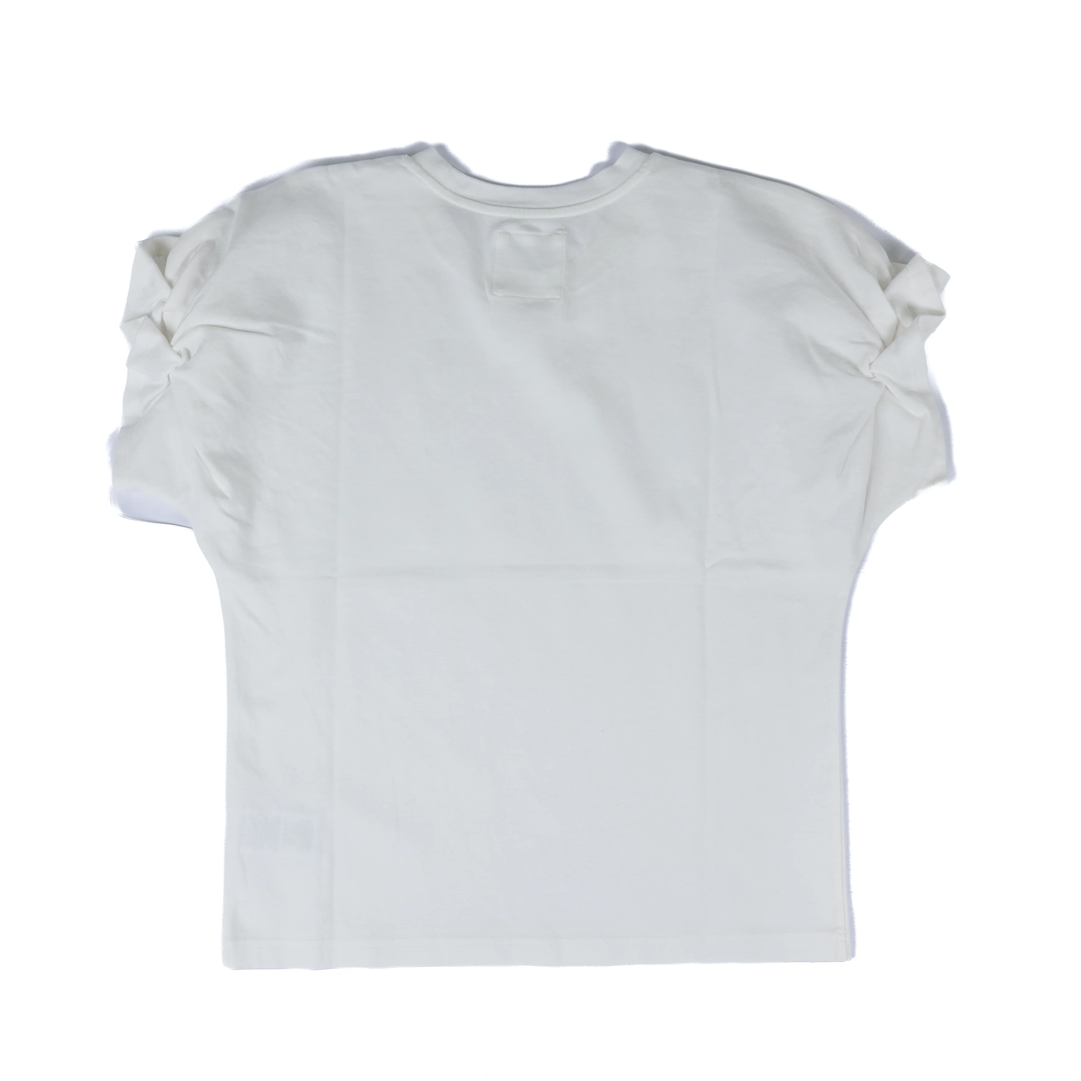 Women's Dear John White Meredith Short Ruffle Sleeve T-shirt DKN2171WHT - Image 2