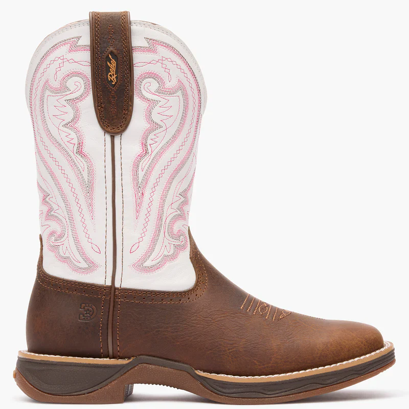 Women's Durango Lady Rebel Ultra Lite Brown Square Toe Boots DRD0500 - Image 3