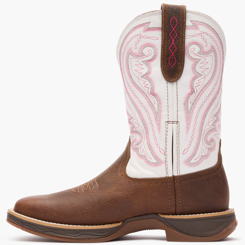 Women's Durango Lady Rebel Ultra Lite Brown Square Toe Boots DRD0500 - Image 4