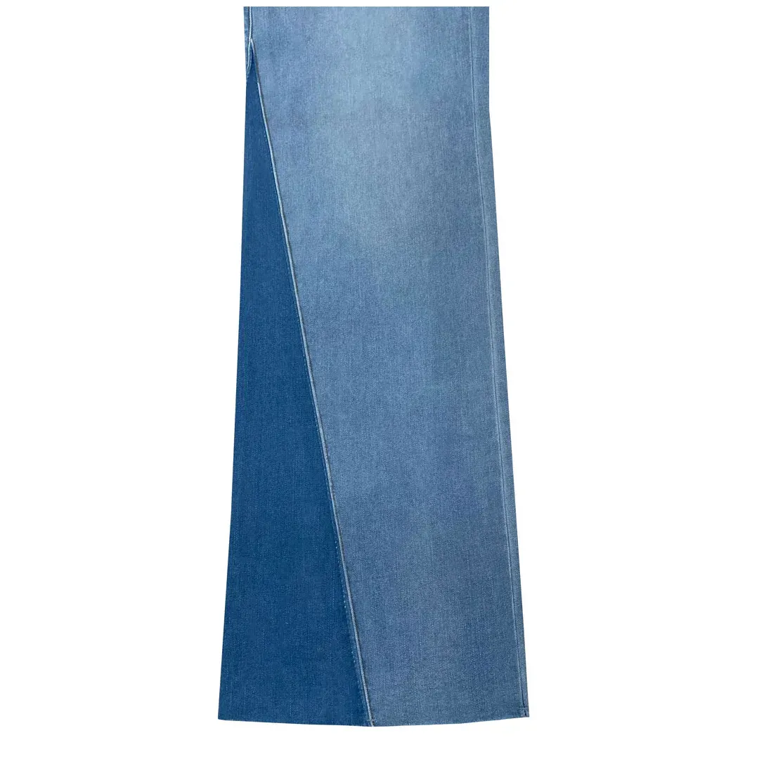 Women's Ethyl 2 Tone Straight Leg Jeans Z9MIX - Image 3