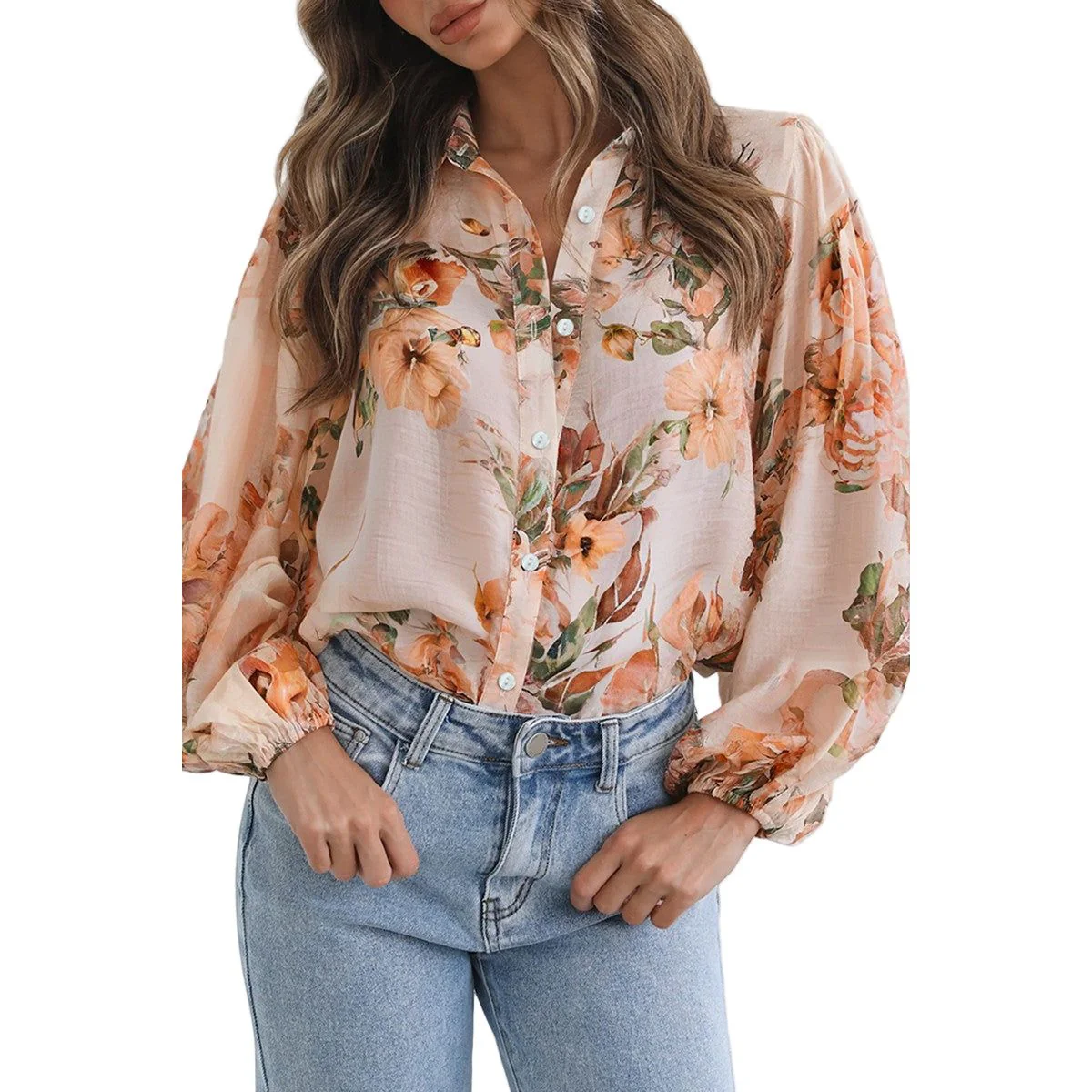 Women's Floral Blouse