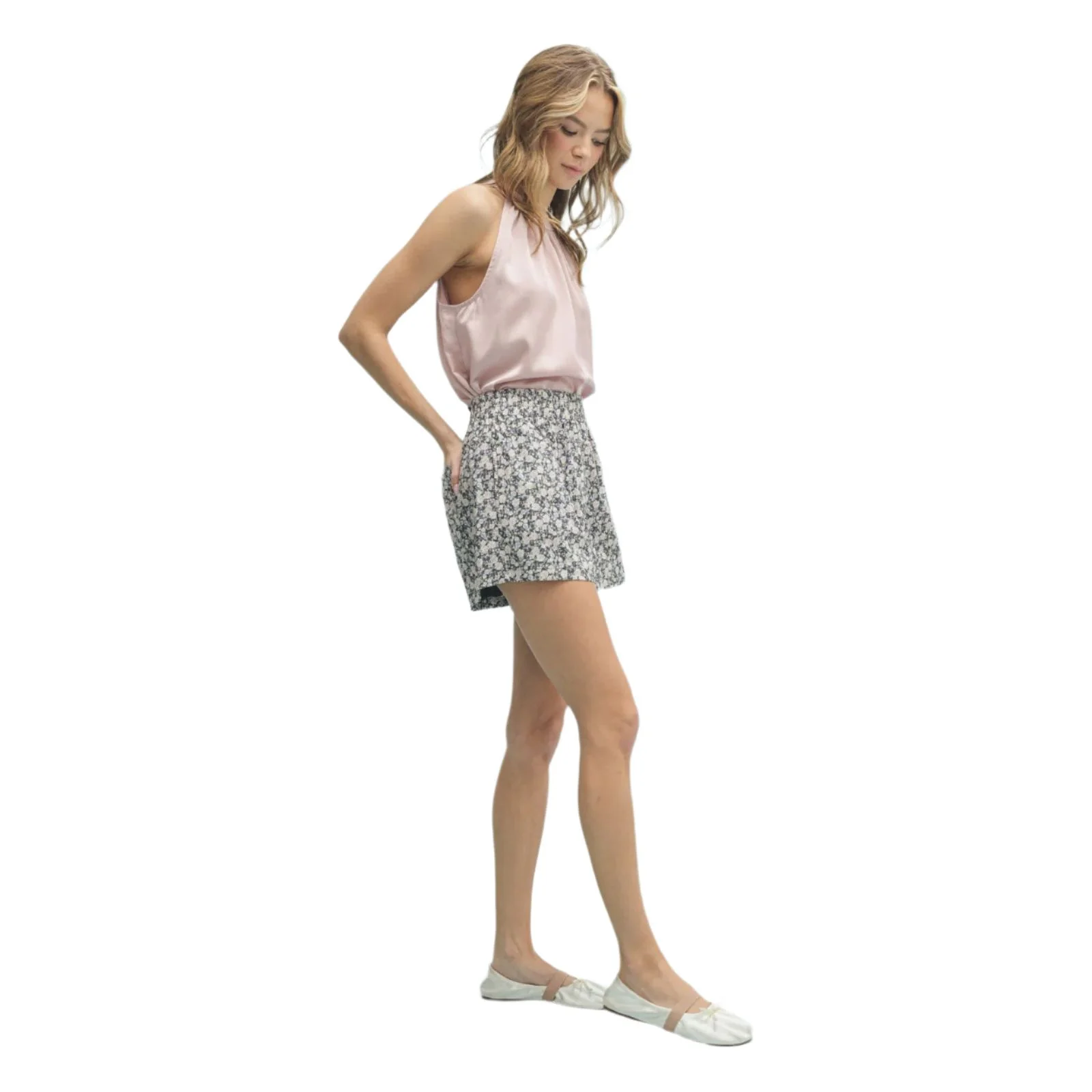 Women's Floral Shorts - Image 3