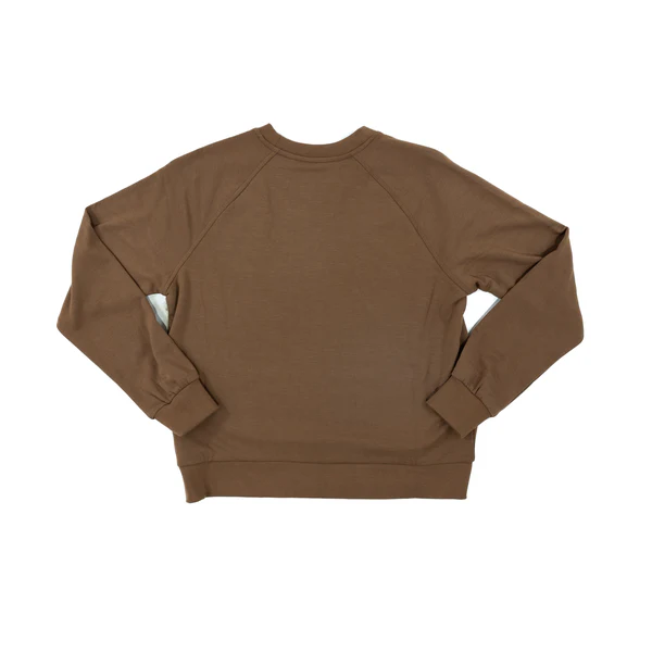 Women's Free Fly Bamboo Lightweight Fleece Crew WLWFLC-648 - Image 2