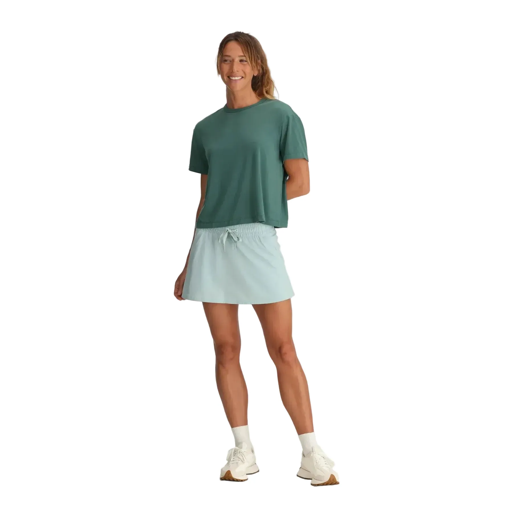 Women's Free Fly Sea Pine Elevate Lightweight T-shirt WELWT-535 - Image 2