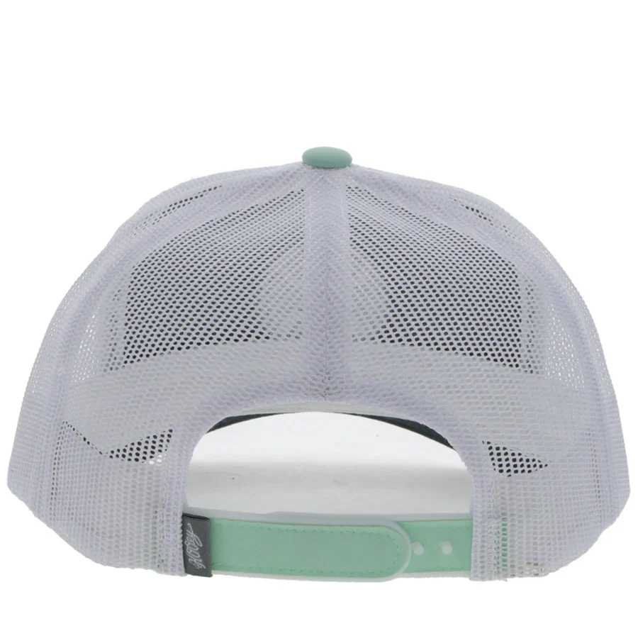 Women's Hooey "Primo" Mint and White Cap With Patch 2346T-MTWH - Image 4
