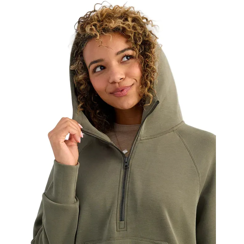 Women's Huk Bayside 1/2 Zip Hoodie H6130030-316 - Image 5