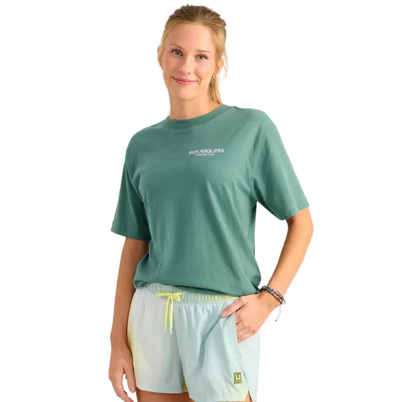 Women's Huk North Atlantic Coastal Club Oversized Tee H6100121-365 - Image 2