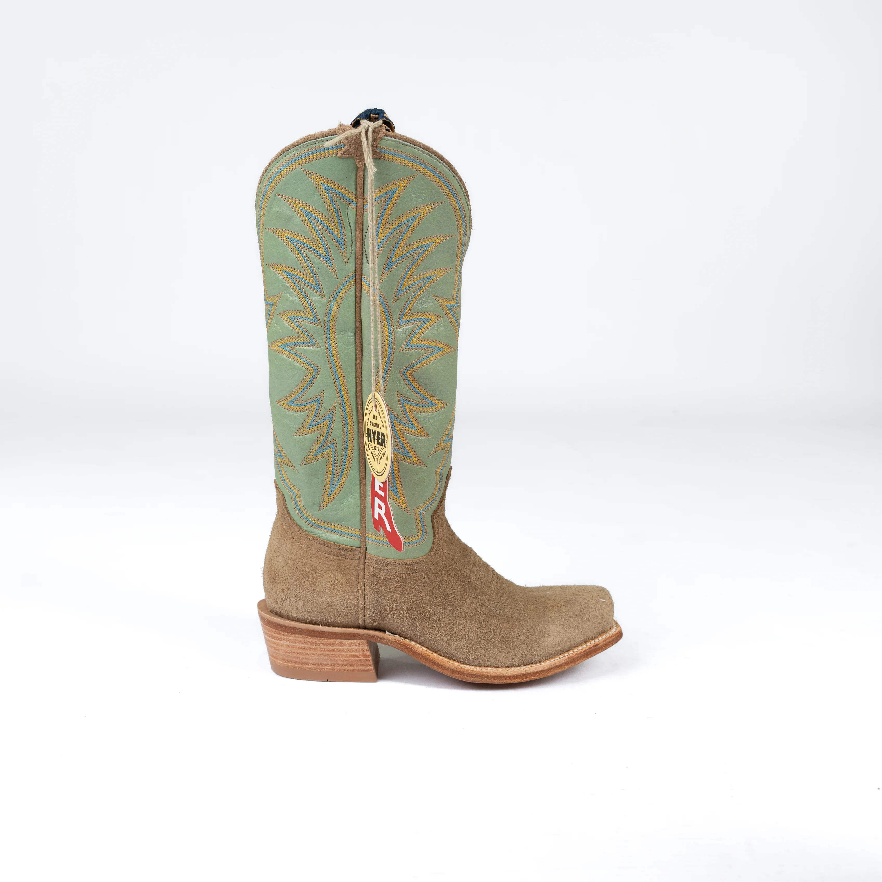 Women's Hyer Rose Hill Tan Cutter Toe Boots HW42020 - Image 3