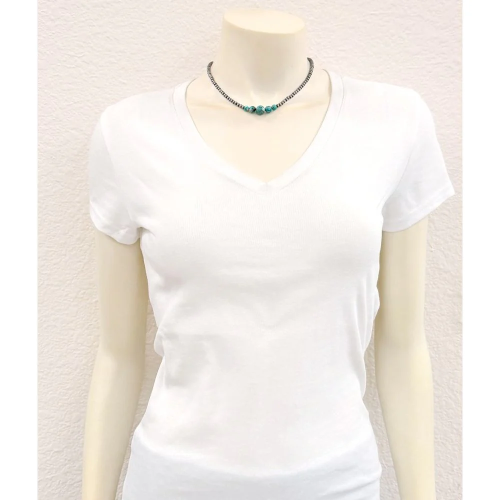 Women's Isac 15" Western Gemstone Necklace 739707 - Image 3