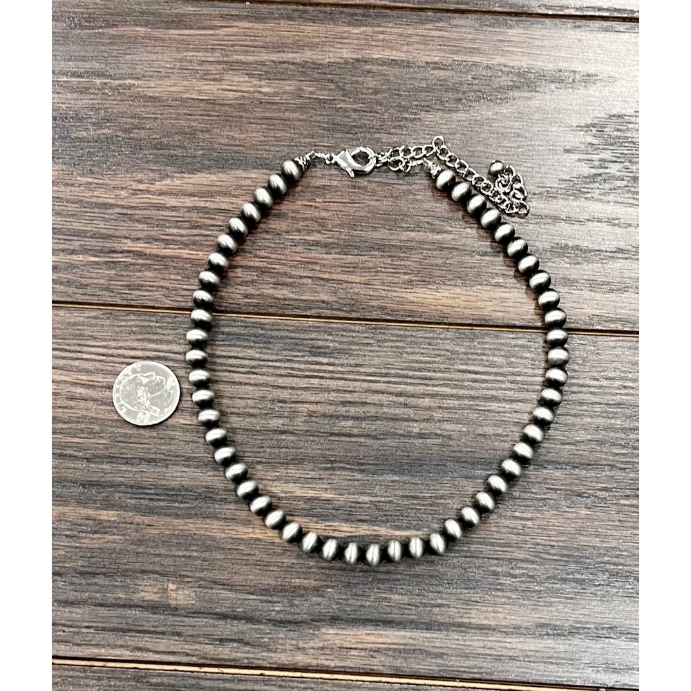 Women's Isac 16" 8mm Western Bead Necklace 734237 - Image 2