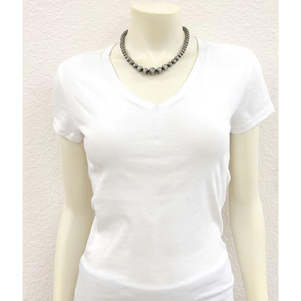 Women's Isac 16" Western Bead Necklace 738423 - Image 3