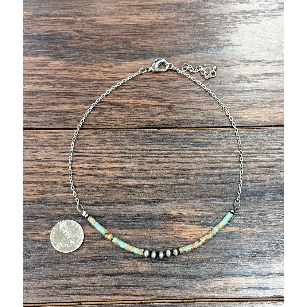 Women's Isac 4mm Gemstone Necklace 739726 - Image 2