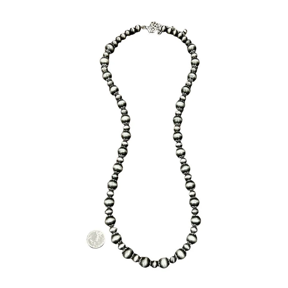 Isac Handmade Navajo Bead Necklace 739243 - Image 2