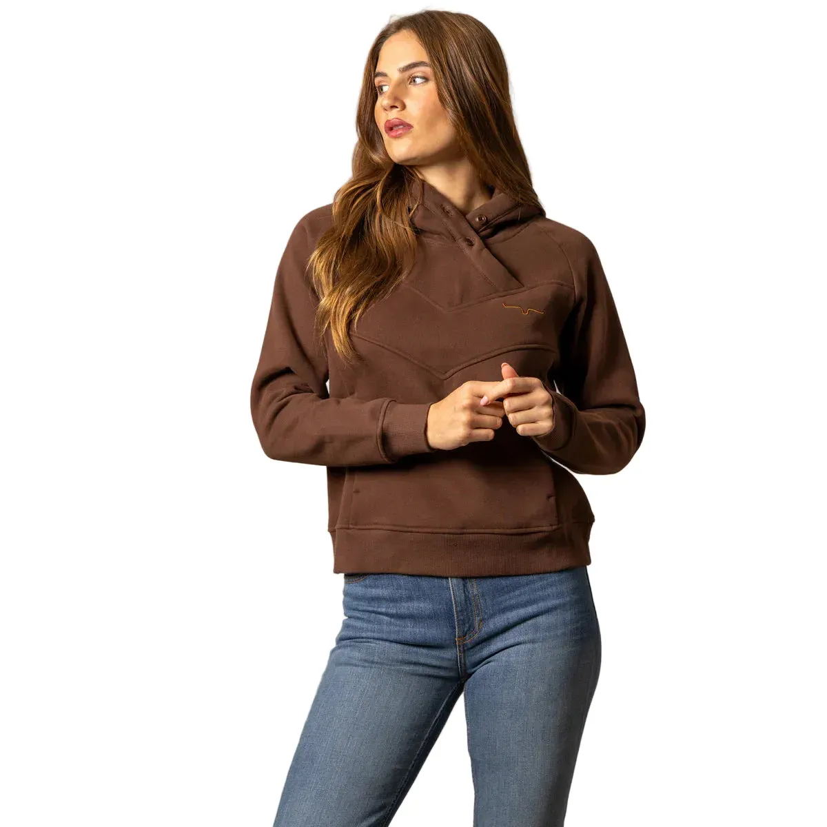 Women's Kimes Ranch Brown Ella Hoodie ELLA-BN001 - Image 2