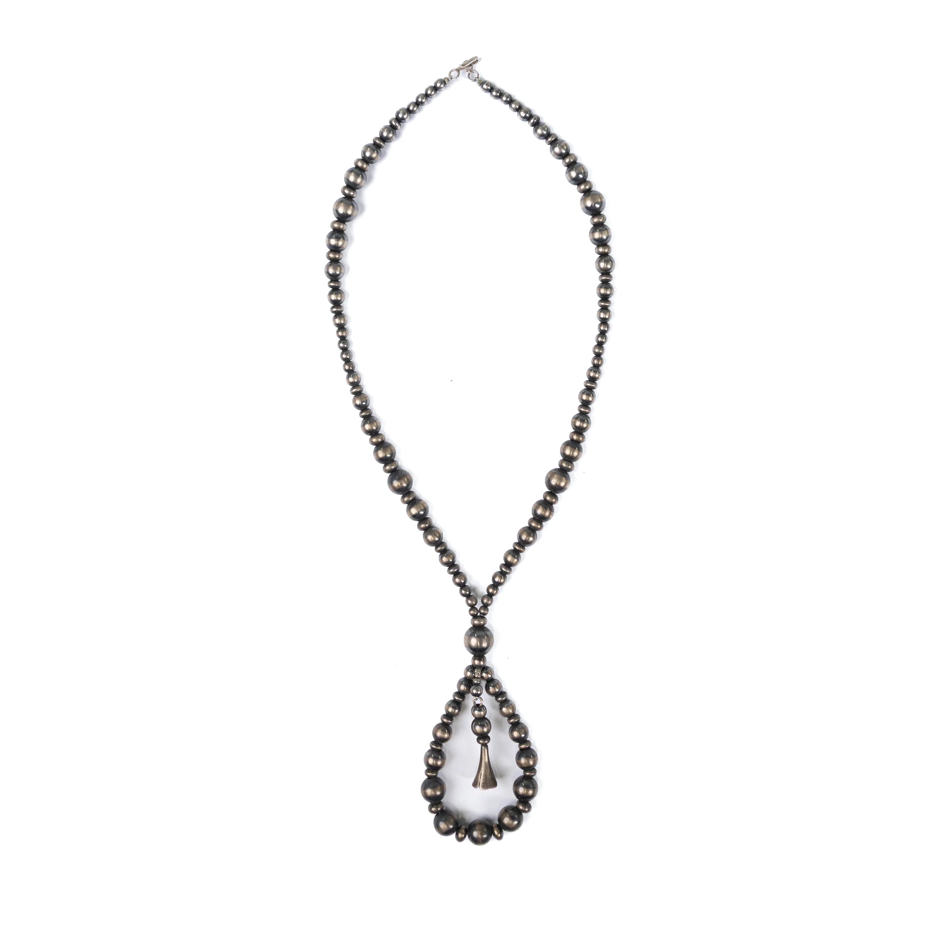 Women's Large Navajo Pearl Necklace - Image 2